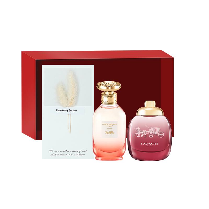 COACH New York Женский набор из двух пробников туалетной воды EDT In the Name of Rose + California Dream 4,5 мл*2 коричневый