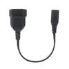 For Pdu Ups 25Cm Iec320 C8 Male To Europe Schoko Cee7/16 Outlet Female Socket Power Extension Cable