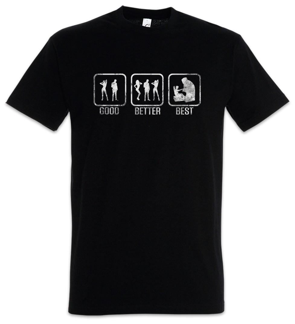 Good Better Best Mens T Shirt Lvl. Lvl Gamer RPG Roleplay Games Gaming Video L