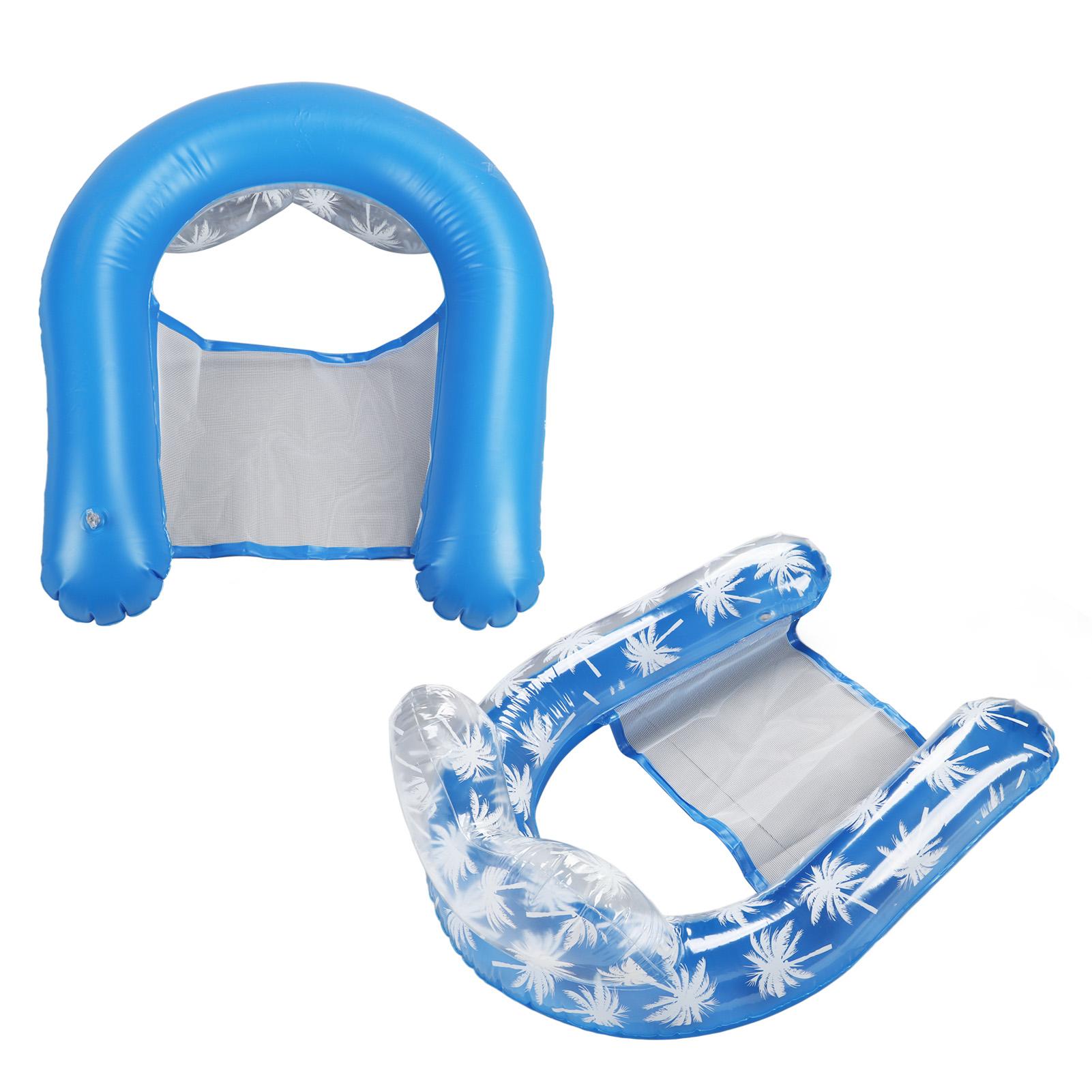 U Shaped Mesh Pool   Chair Men Women Exquisite Party PVC Inflatable Swimming Pool Lounge
