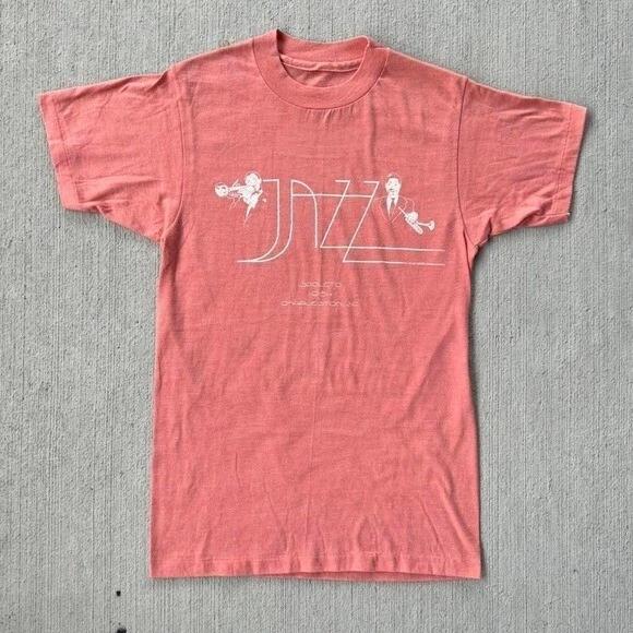1984 Charleston Jazz Pink Retro T-Shirt Size S L