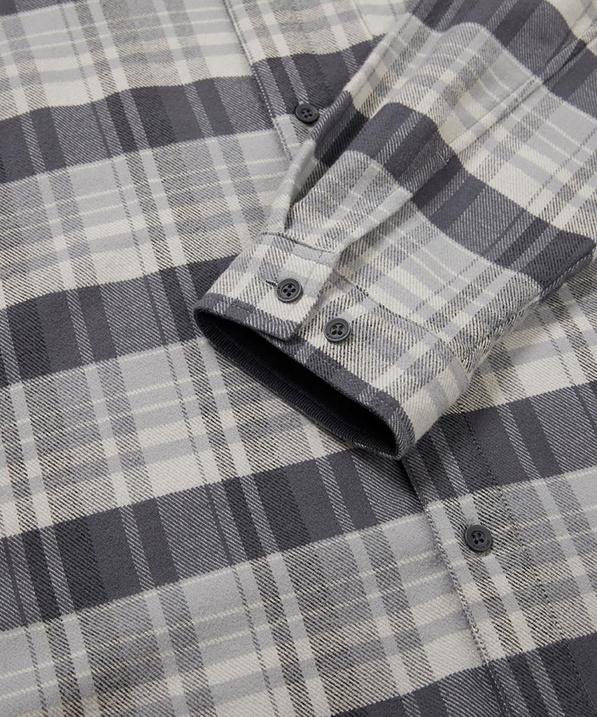 SNOWPEAK APPAREL Recycled Check Shirt (S24Fmfsh02) Dark Gray