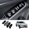 Car Glossy Black Window Glass Lift Button Switch Cover Trim Door Armrest Panel for Honda HRV HR-V Vezel   LHD