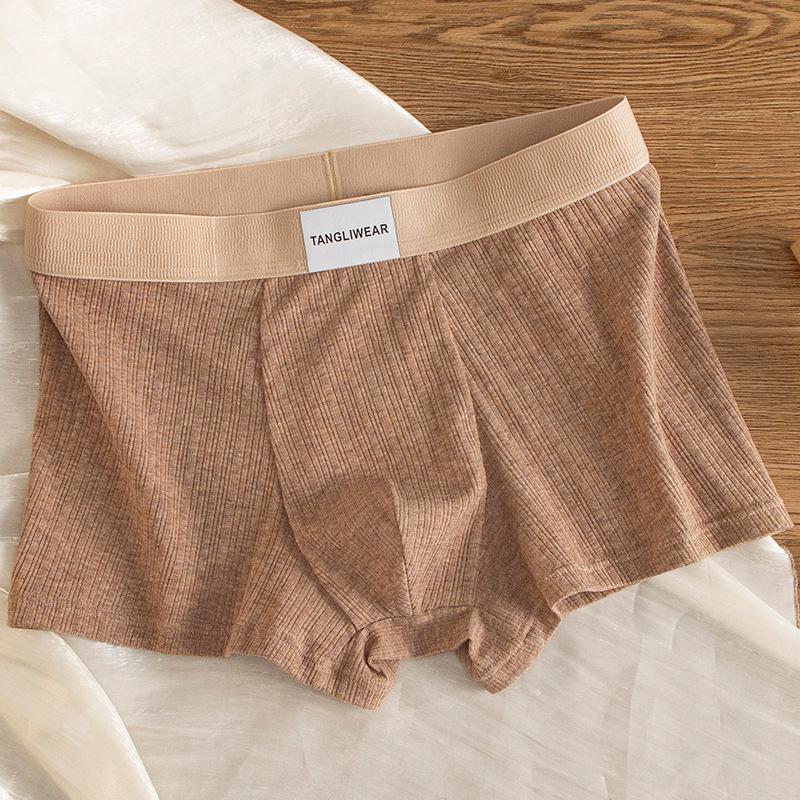 2025 Starry Sky Men's Pure Cotton Antibacterial Boxer Briefs - Soft, Breathable, Sweat-Absorbent Fabric