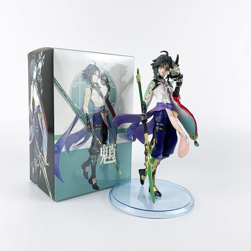 Anime Figur Genshin Impact Xiao Wachsamer Yaksha Genshin Impact Klee Action Figur Paimon Qiqi Figur Sammlerpuppe Spielzeug