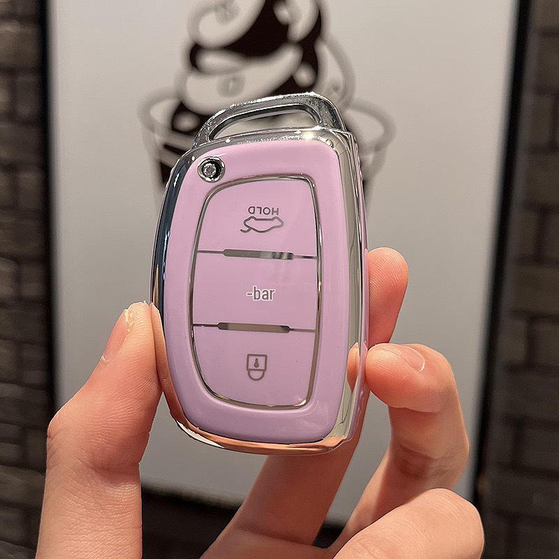 

Чехол для ключа Hyundai для ix35, ix25, Mistra, Elantra, Lingdong, Tucson, Sonata 9, Verna Smart-модели