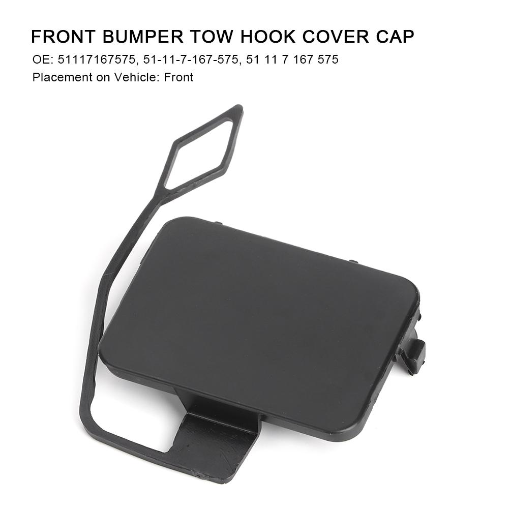 Front Bumper Tow Hook Cover Cap 51117167575 Fit for 3 Series E90 E91 2005 2008