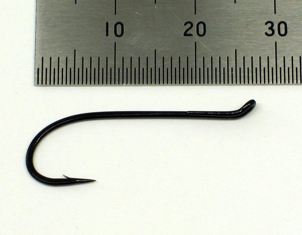 AXISCO Fly Hooks AFB Fishing Hooks (100-Pack) 080-#6