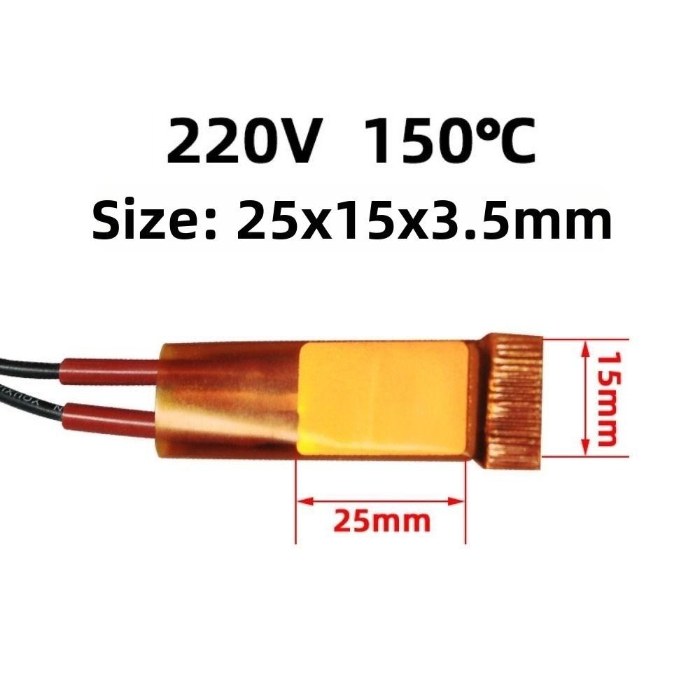 60-270 Degrees Heating Element 12V 24V 110V 220V Curlers Heater  For Miniature Heating