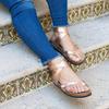 2023 Summer Women's Roman-Style Plus Size 44 Belt Buckle Sandals