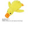 Dog Plush Toy Soft Stuffed Animal Puppy Chew Toy Squeaky Plush Duck Elephant Interactive Play Pet Tug Toy for Puppies Small Breeds Delicate Chewers