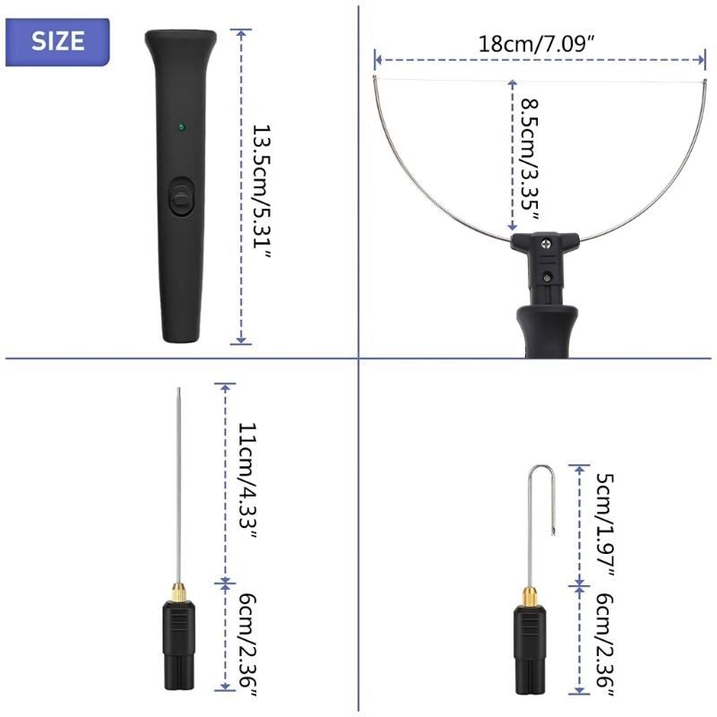 3-in-1 Foam Cutter Hot Wire Cutter with Indicator Light Electric Cutting Machine Pen Tools Foam Cutter Styrofoam Cutter