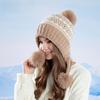 Warm Lining Pullover Cap Windproof Beanies Cap Casual Warm Hat  Winter