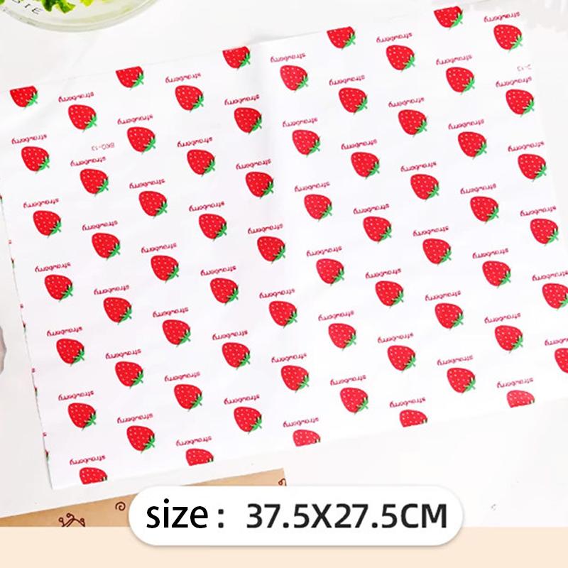 Sandwich Wrapping Paper Oil-Absorbent And Oil-Proof Sandwich Burger Paper Tray Bread Baking Plate Pad Paper Can Be Cut