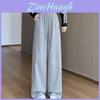 Women Spring Autumn Loose Fit Wide Leg Casual Trousers For Daily Wear