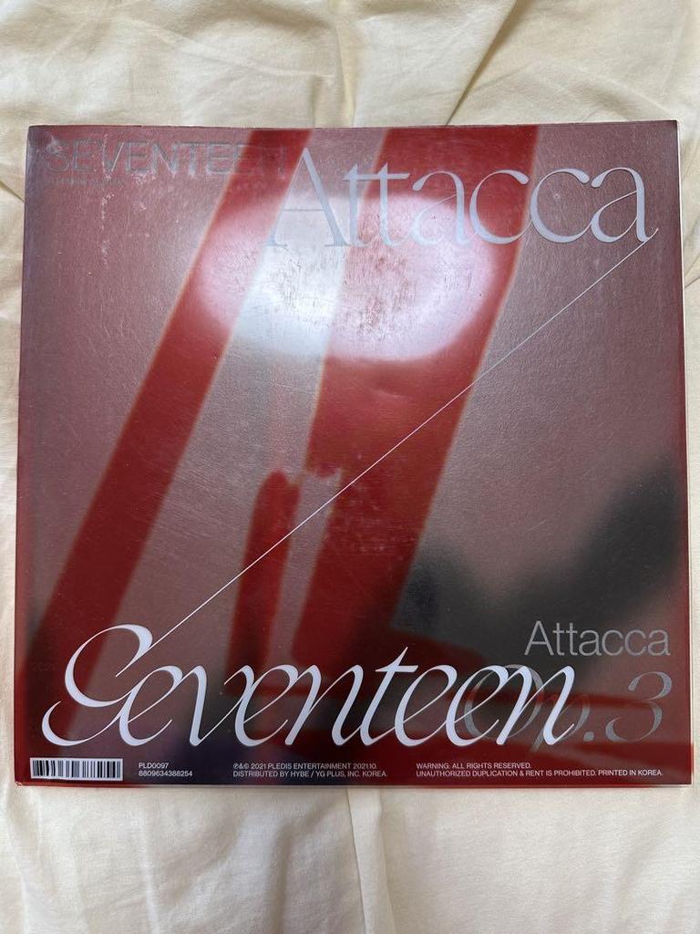 [USED] SEVENTEEN Jeonghan Autograph Yongtong Attacca