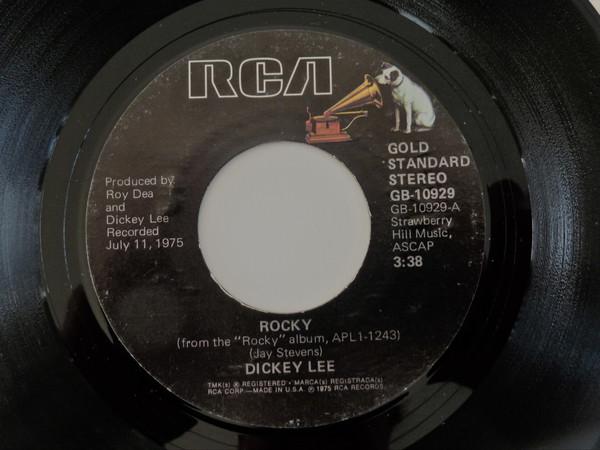 7inch Record DICKEY LEE - Rocky GB10929 RCA 1976 US Country/Folk Used