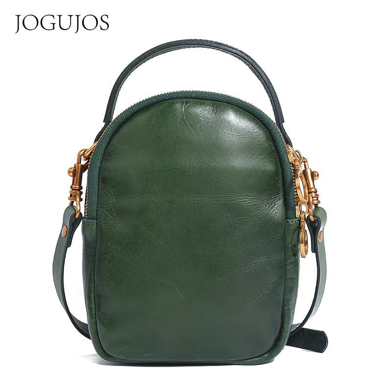 

JOGUJOS кожаная женская сумка женская сумка-мессенджер кожа растительного дубления наплечная сумка кожаная сумка коровья кожа сумка-мессенджер