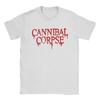 Cannibal-Corpse-Symbol Pánské tričko Novinkové tričko Krátký rukáv Kulatý výstřih Trička Čistá bavlna 4XL 5XL Oblečení