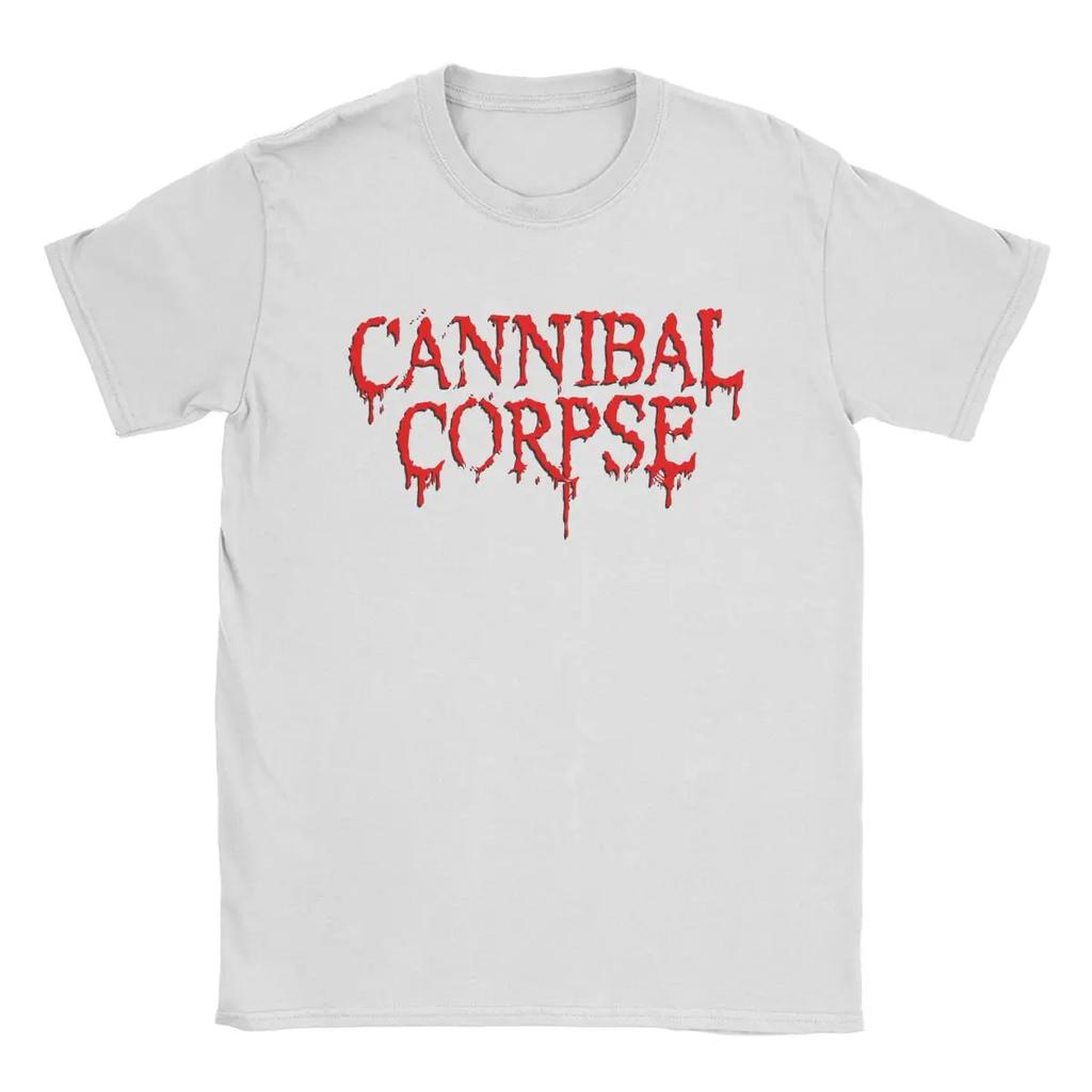 Cannibal-Corpse-Symbol Pánské tričko Novinkové tričko Krátký rukáv Kulatý výstřih Trička Čistá bavlna 4XL 5XL Oblečení