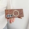 Gradient Leopard Pattern For Magsafe Magnetic Phone Case for Samsung Z Fold 7 6 5 4 3 Wireless Charging Protective Cover