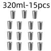 Stainless Steel Metal Cup Beer Cups White Wine Glass Coffee Tumbler Travel Camping Mugs Drinking  Tea Mug Set Outdoor