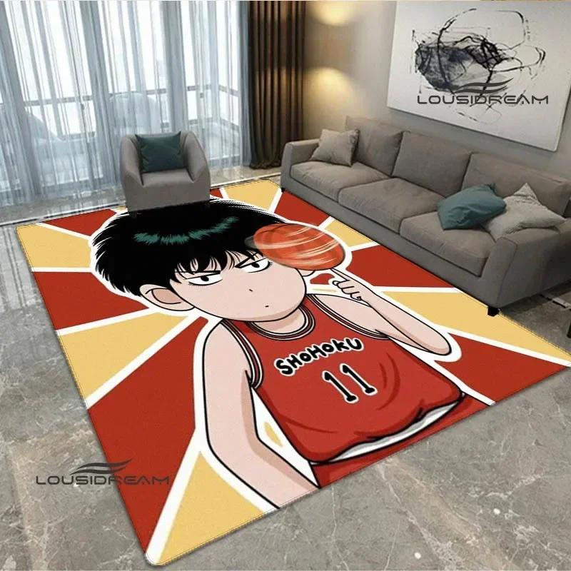 3D Cartoon Slam Dunk printed carpet Non-slip carpet outdoor carpets area rug Home bedroom decor rug for bedroom birthday gift