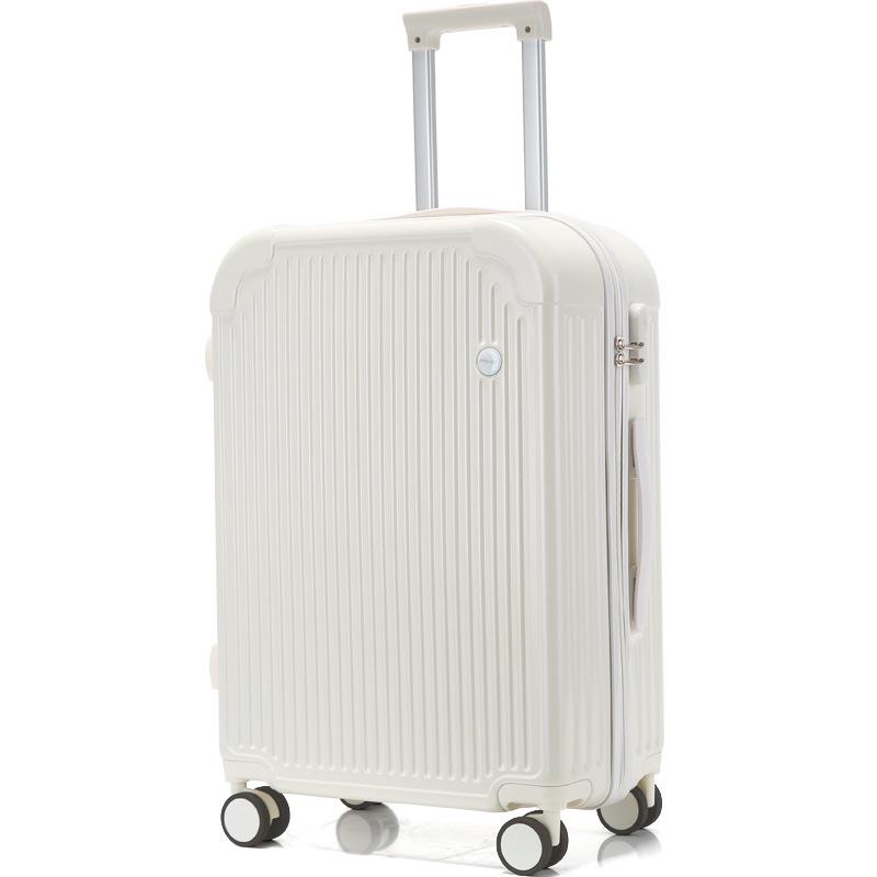 Damen 20" oder 24" Trolley-Koffer mit leisen Rädern - Großes Fassungsvermögen, robust und sicher mit Passwort, Reise-Handgepäck