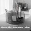 Manicure Organizer with 18 Holes Anti-Slip Divided Makeup Brush Holder Sturdy