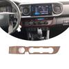 Wood Grain Air Conditioner Switch Panel Cover Trim For Toyota Tacoma 2016-23