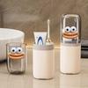 JAJALIN Portable Toiletry Set Travel Mouthwash Cup Electric Toothbrush Storage Box Essential Travel Accessory