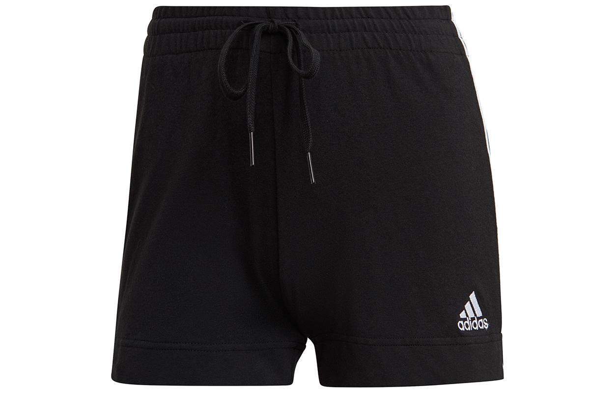 Adidas ESSENTIALS SLIM 3 STRIPES SHORTS Women s Black GM5523 XL