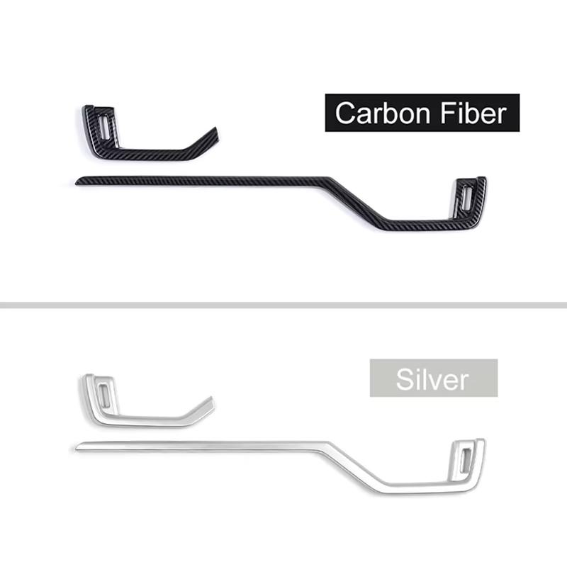 2PCS ABS Car Interior Central Control Decoration Strip Modification Trim Sticker For Toyota RAV4 XA50 -   2024