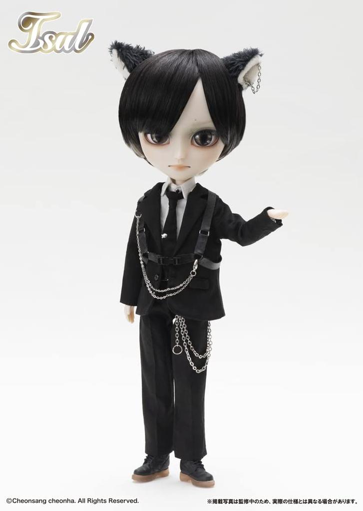 Groove Isul Black Mao Height 295mm ABS Painted Movable Figure (BLACK MAO) I-949 Approx. Non-scale