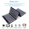 Foldable Solar Panel 5V Dual USB Portable Waterproof Panel For Cell Phone Power Bank 30/40/50W Battery Charger Outdoor Tourism