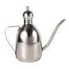 Stainless Steel Oil Dispenser Bottle 350ml Long Spout Oil Bottle  Vinegar Dispensing
