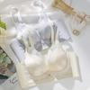 Traceless underwear women's summer thin big breasts show small anti-sagging bras gather and close sub-breasts bra underwear women