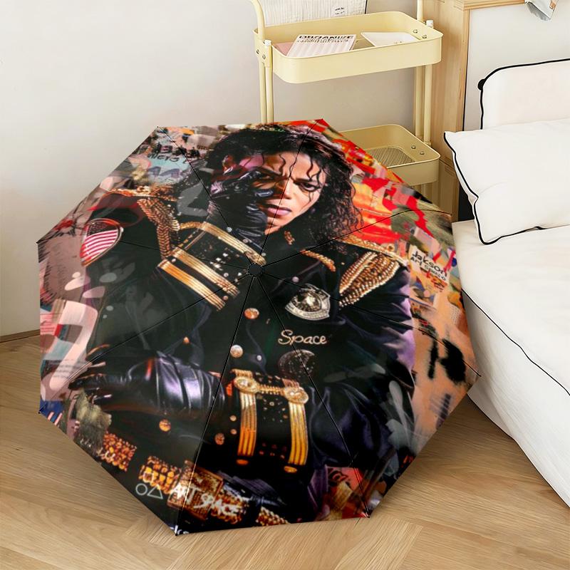 Der renommierte amerikanische Grammy-Gewinner Michael Jackson Regenschirm ist für alle Jahreszeiten geeignet, einschließlich Zuhause, Reisen und Outdoor-Aktivitäten Y5