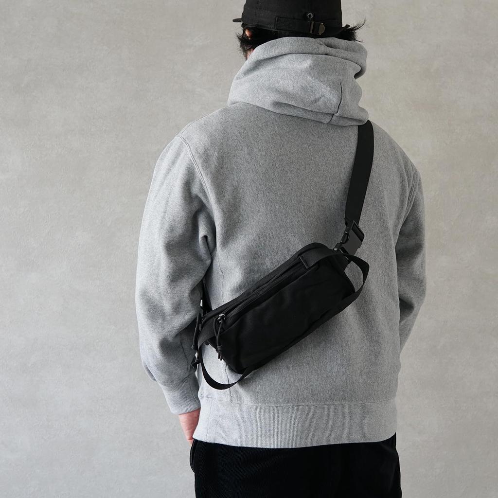 Waist Body for Men and Available In 3 12cm Height X 25cm Width X 2cm Waist Bag with Waist Smartphone Pouch [Holiday A.M.] Pouch, Bag, Women, Colors,