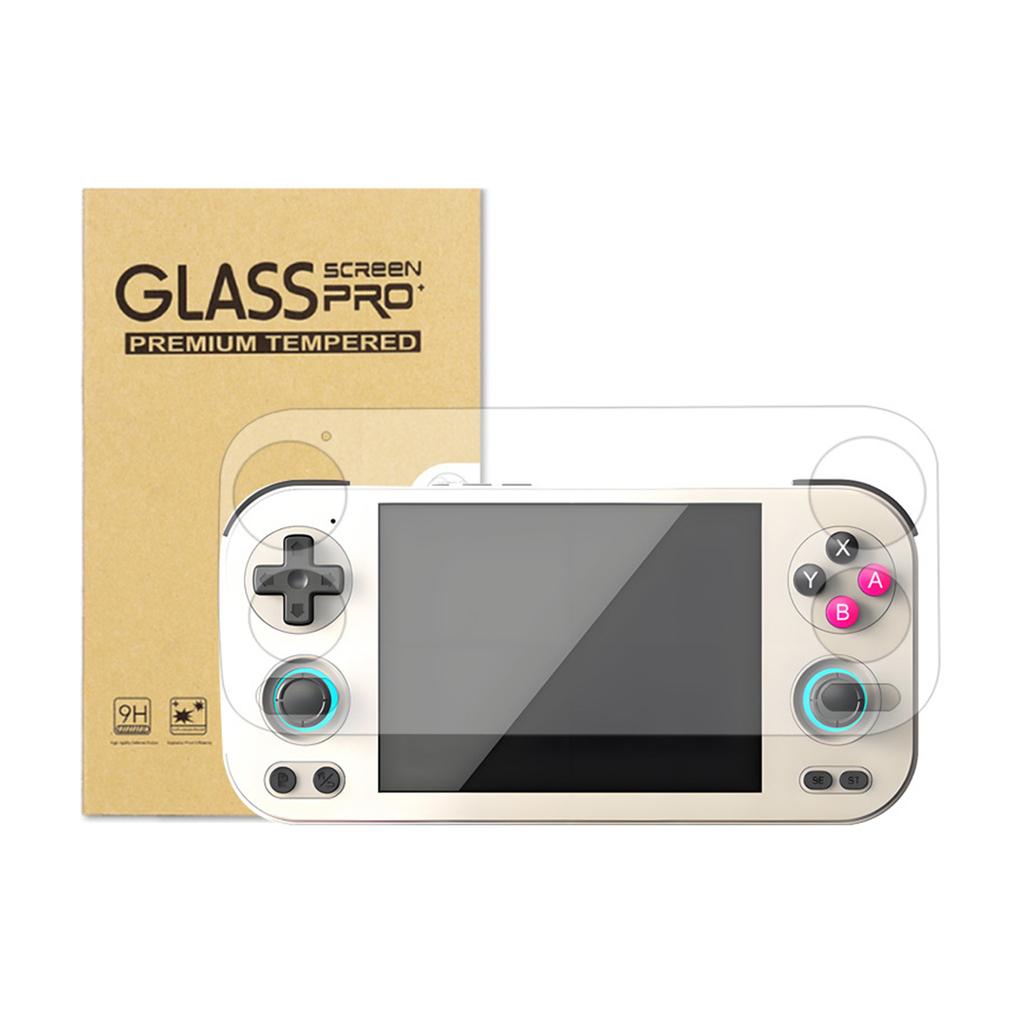 9H Hardness Screen Protectors For RG476H Handheld Game Machine 9H Tempered Glass For RG 476H Protective Film Cover