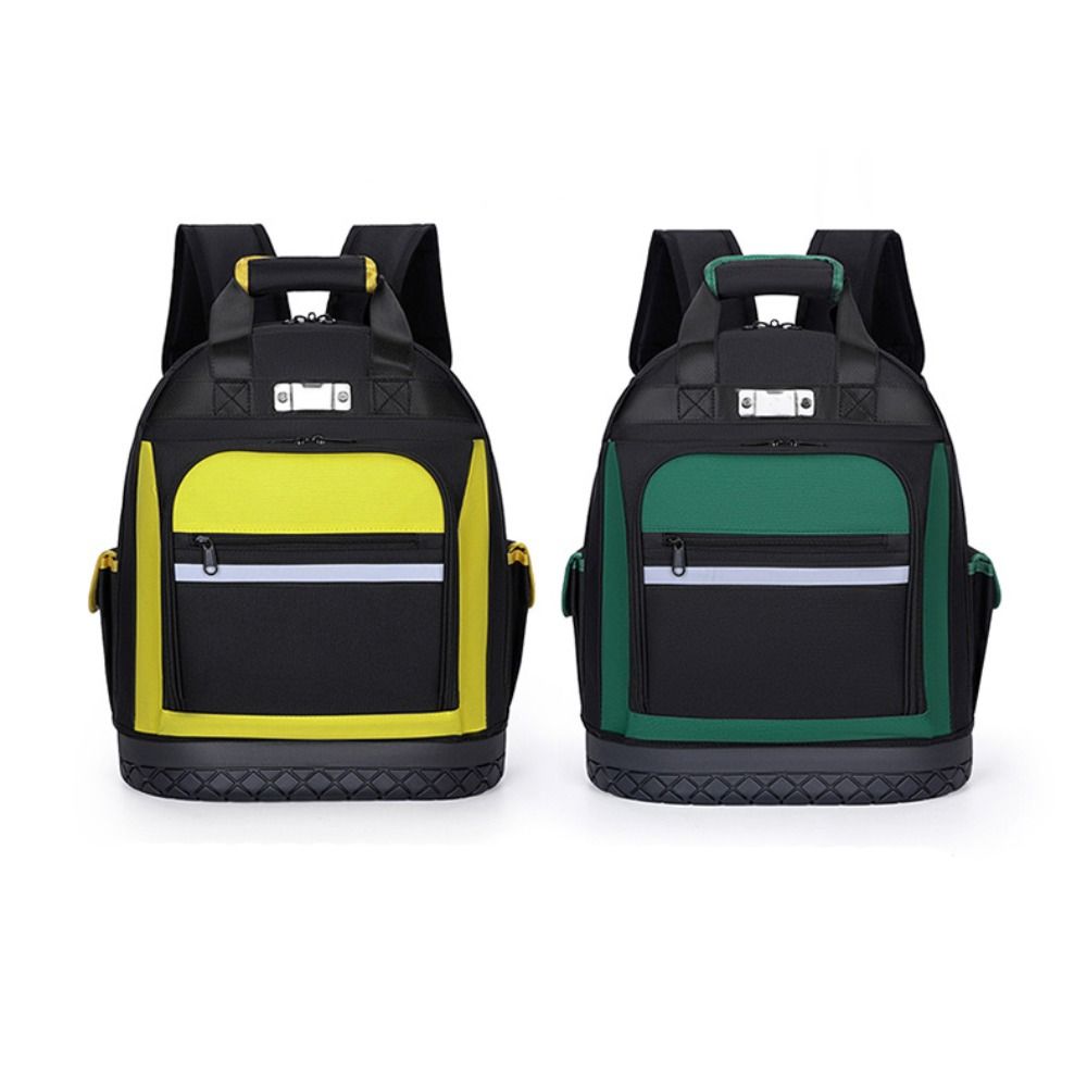 Waterproof Tool Backpack Large Capacity Heavy Duty Tool Organizer Electrician Tool Bag