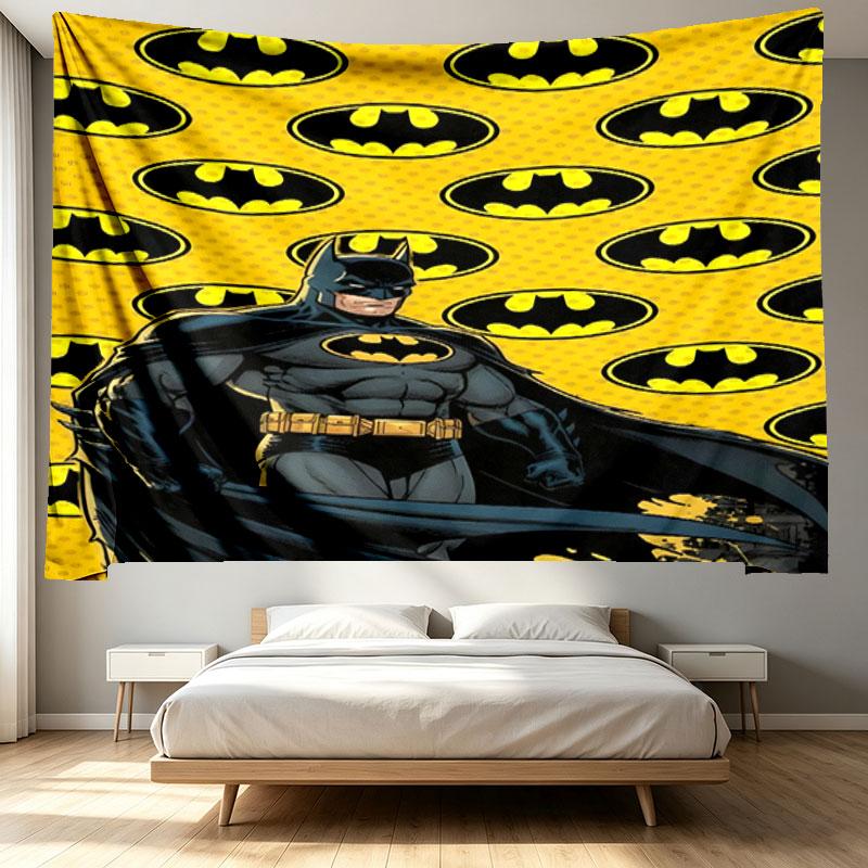 Superheroes Print Tapestry - Portable Wall Decor Cloth, for Home, Dorm, Travel, Bedroom, Living Room - Ideal Birthday Housewarming Gift