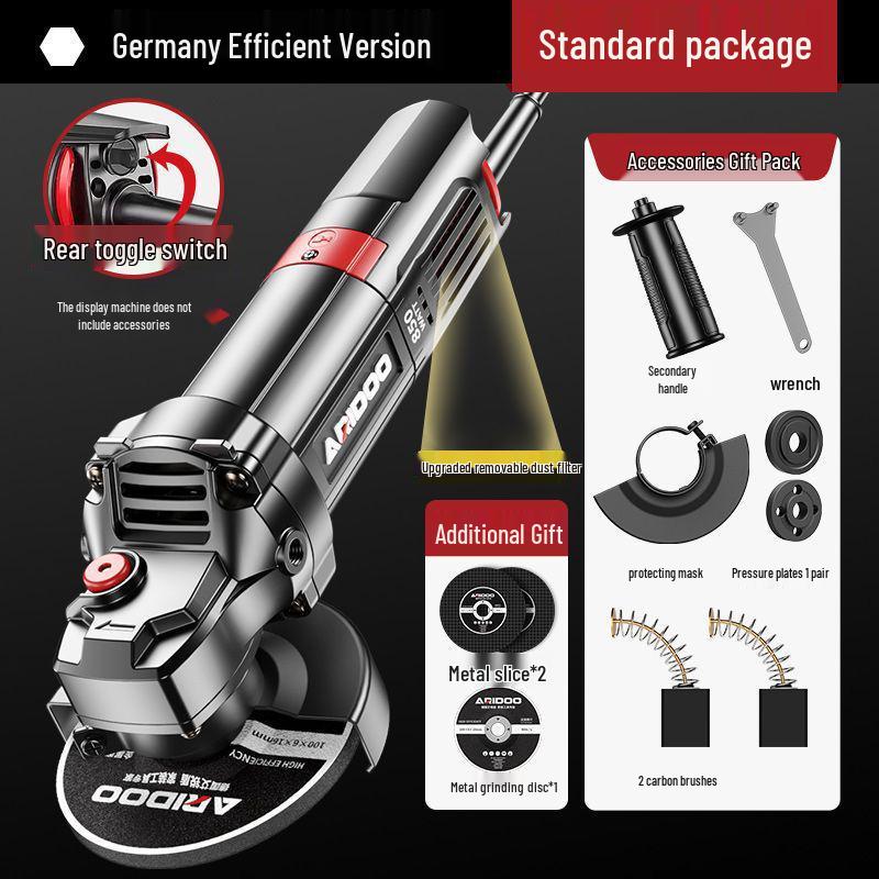 Multifunctional Angle Grinder: Small Household Polisher & Cutting Tool