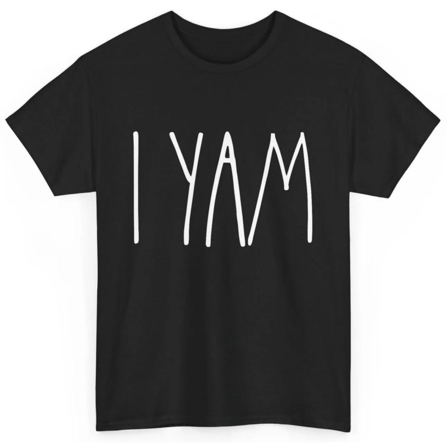 

She s My Sweet Potato I Yam Set Couples Thanksgiving T Shirt XXXXXL чорний