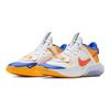 Nike Low top Children's Basketball Shoes White Orange Blue, Single Layer Sneakers FD4638-181