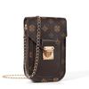 Printed Phone Crossbody Bag Versatile Women's Chain Strap Purse