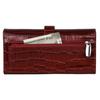 Danny Dark Red Leather Wallet for Women
