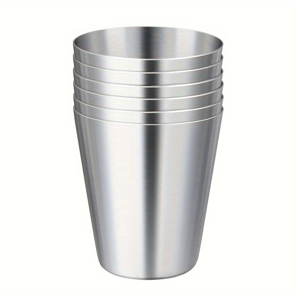 5 st/set 30 ml bärbart muggset i rostfritt stål för utomhusresor, whiskymuggar, picknick och evenemang