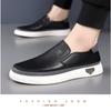 Mode Mode Frühlingherbst Plateau Lässige Weiches Leder Herren Slipper Designer Neu Weiche Sohle Herren Board Schuhe Lässige Herren Sneaker