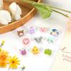 30 Pieces Cute Animal Push P,10 Style Animals Push P, Decorative Thumb Tacks, Fun Thumbtack, Pushp for Bulletin Board, Cork Boards,Wall, Whiteboard,